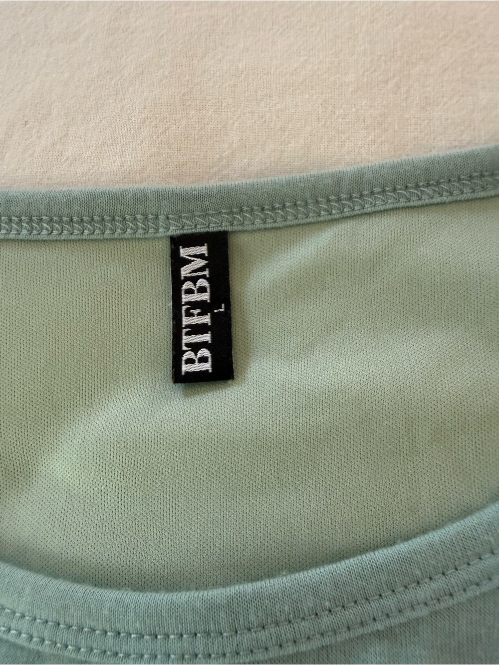β¨ Sleeveless Tank Dress Mint Green Knit Ruched Bodycon Sheath Size L β¨ - Picture 6 of 14